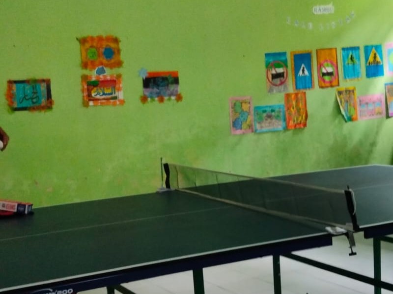 Pelajaraan PJOK Materi Tenis Meja SDN 3 CAMPOAN